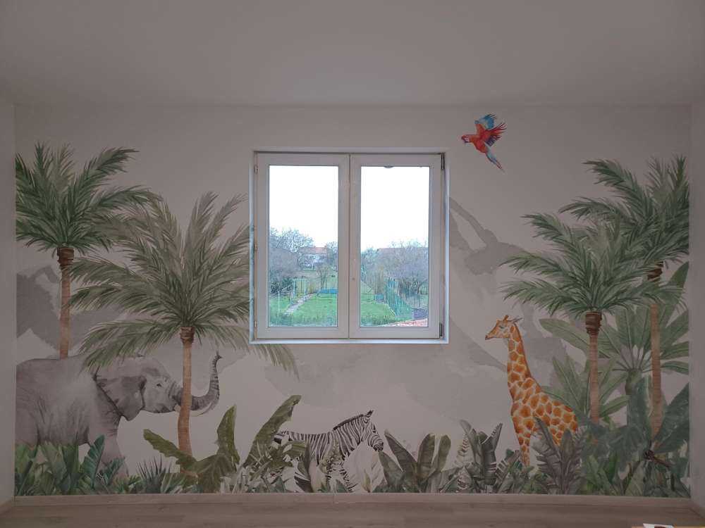 Dieren in een jungle