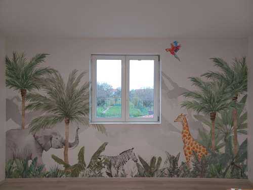 Dieren in een jungle