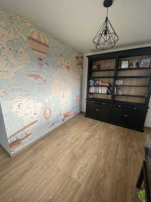 Beige wereldkaart