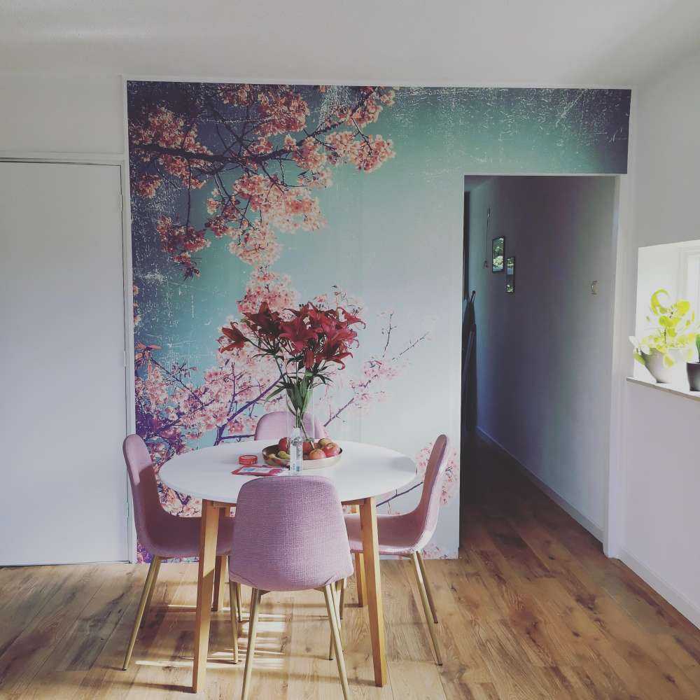 Vintage Japanse bloemen