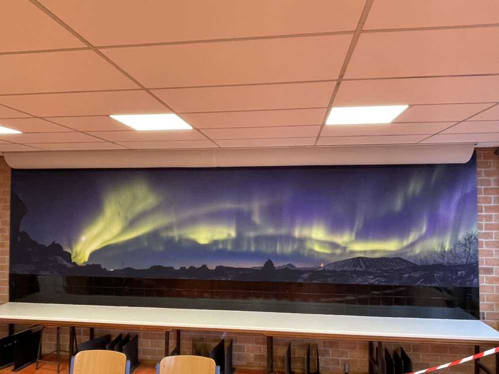 Het prachtige noorderlicht