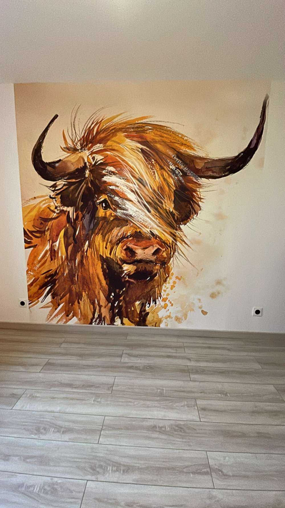 Geschilderde hooglander