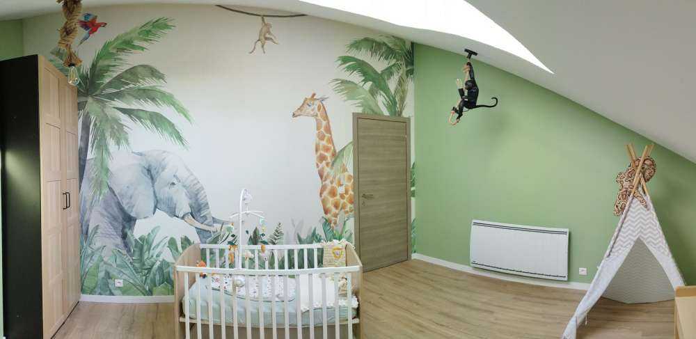 Kleurrijke jungle dieren