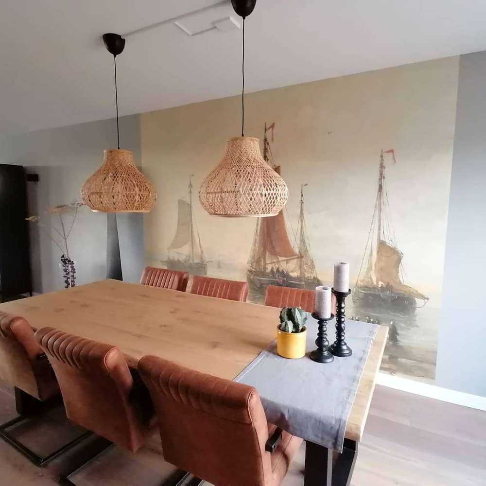 Scheveningse bommen voor anker