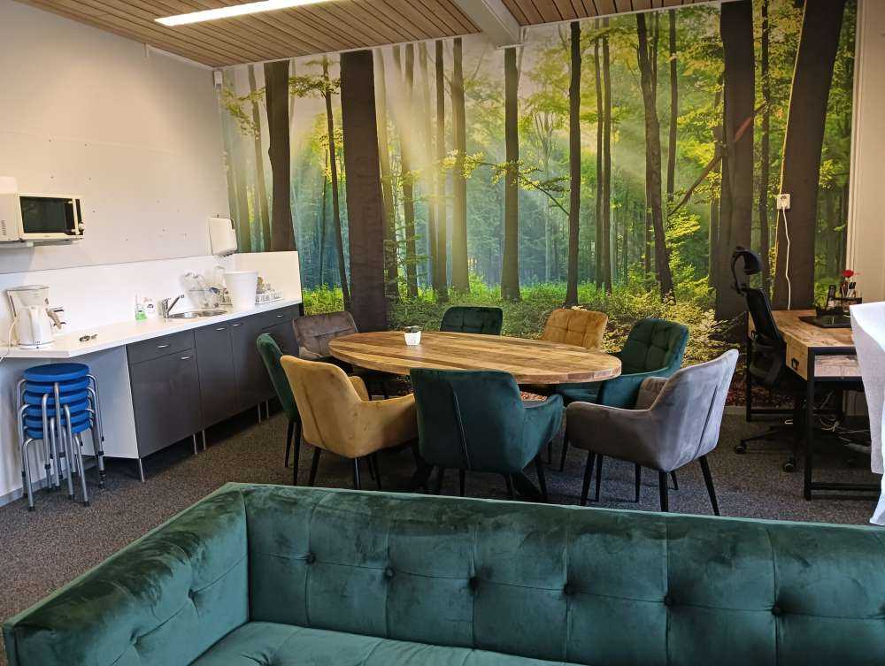 s Ochtends in het bos