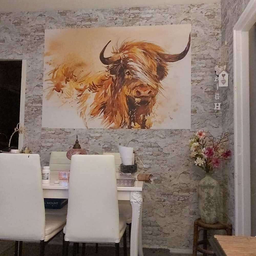 Geschilderde hooglander