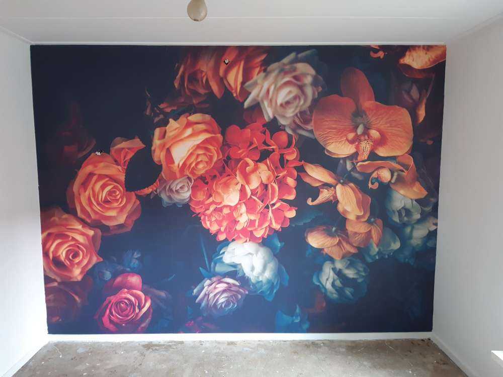 Vintage boeket rozen