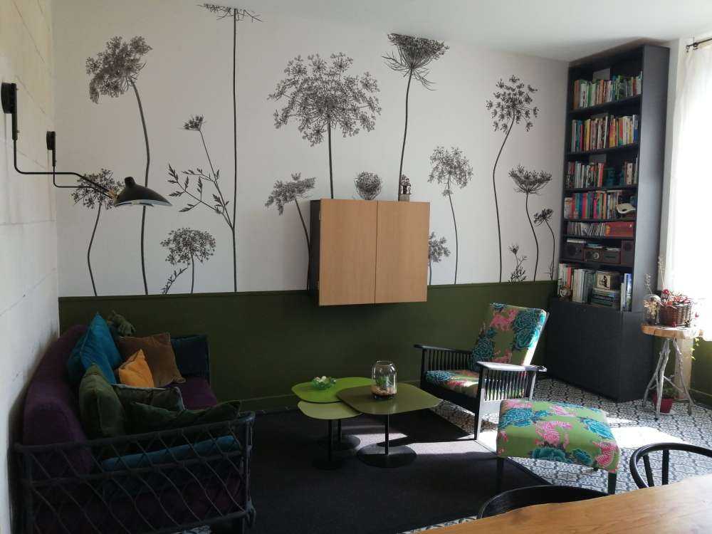 Fluitenkruid in zwart-wit