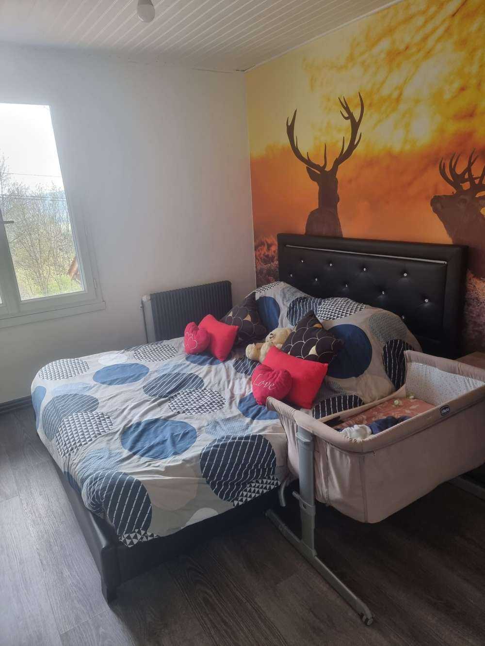 Herten bij zonsondergang