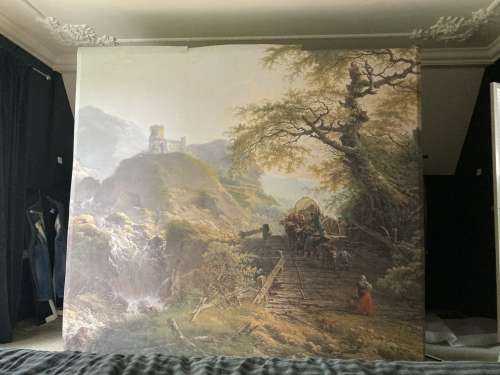 Berglandschap bij Düsseldorf