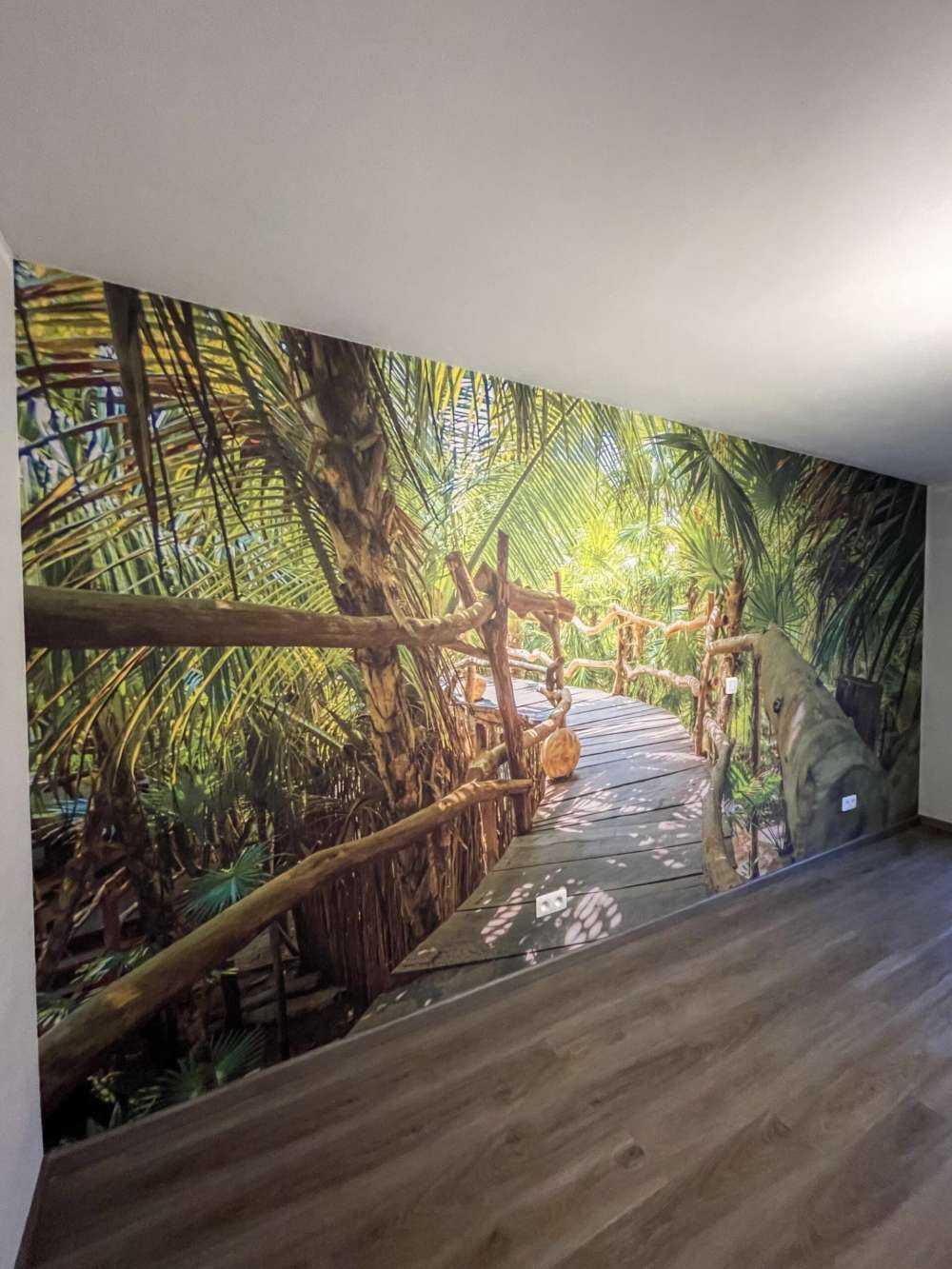 Tropische jungle brug