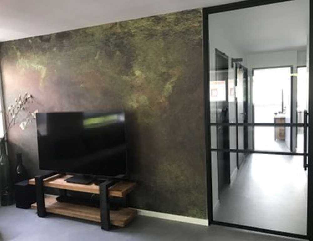 Mooi uitgelichte geoxideerde structuur