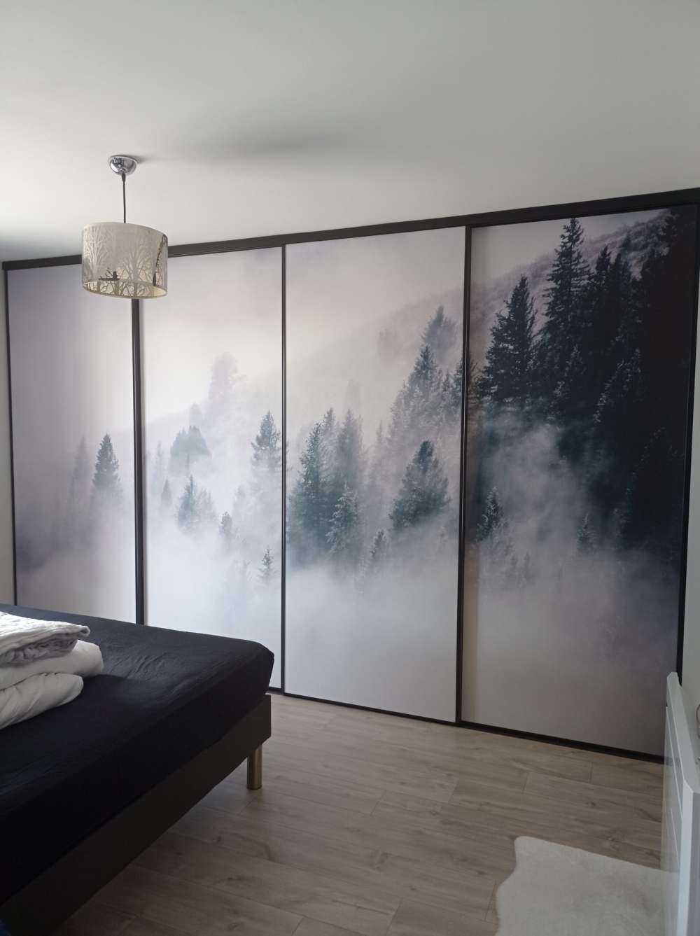 Cortina d'Ampezzo tijdens de mist