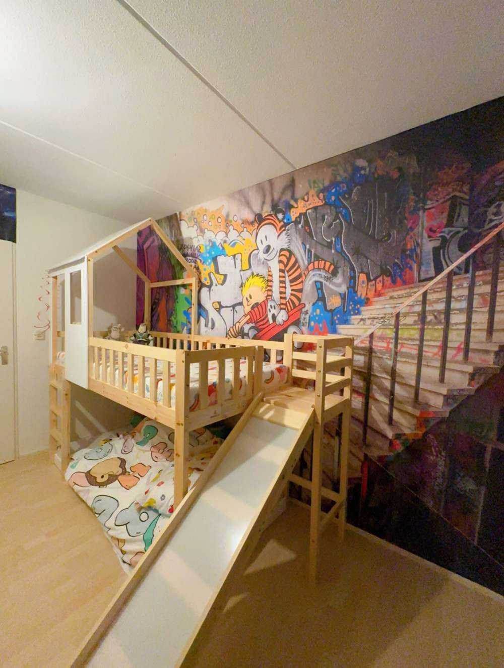 Graffiti met trap