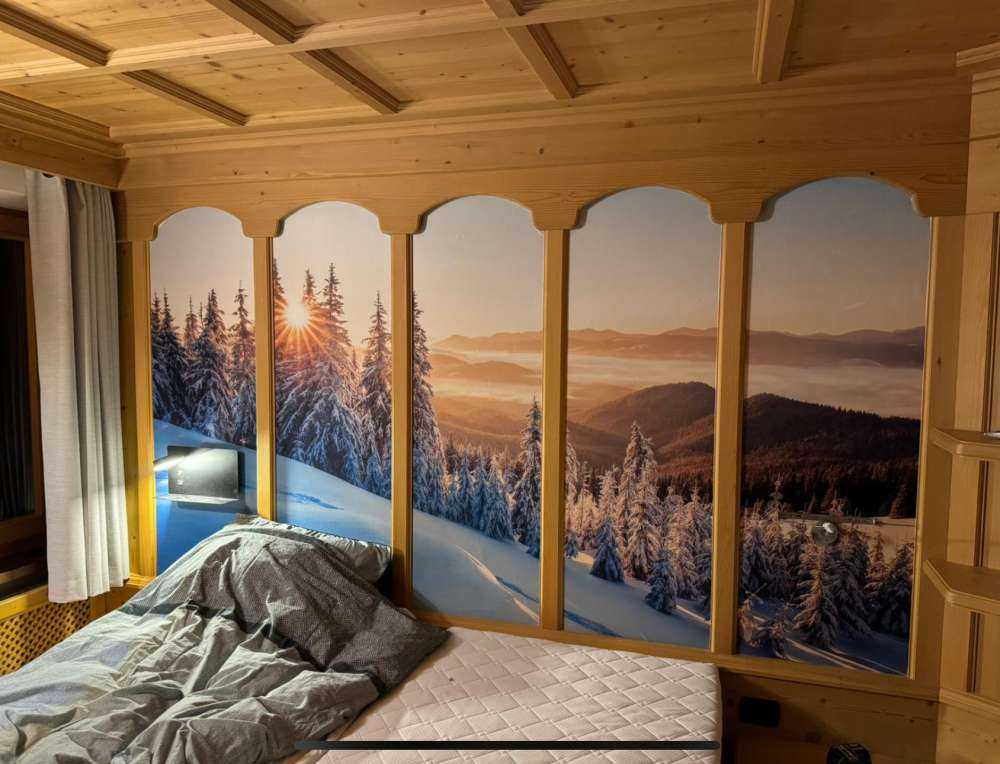 Winterochtend in de bergen