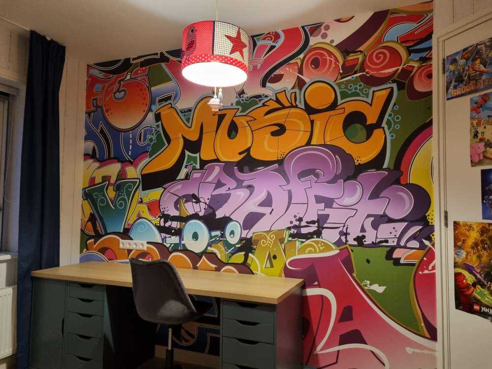 Getekende graffiti