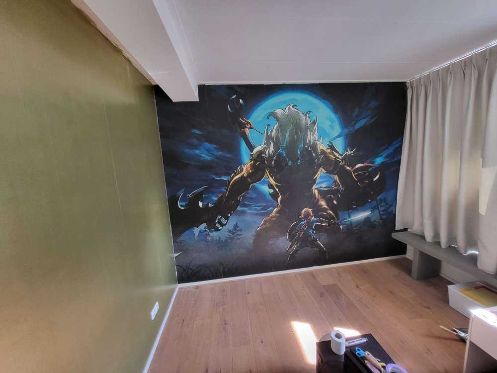 Behang met eigen foto