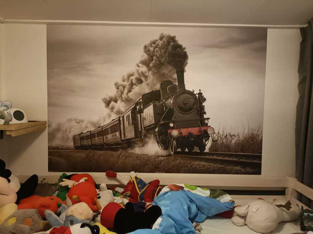 Vintage stoomtrein