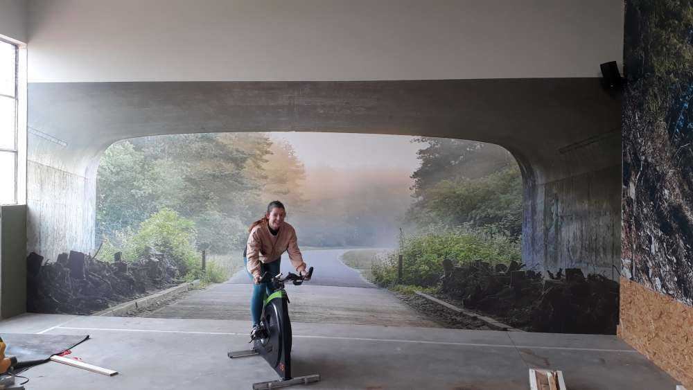 Zon aan het einde van een tunnel