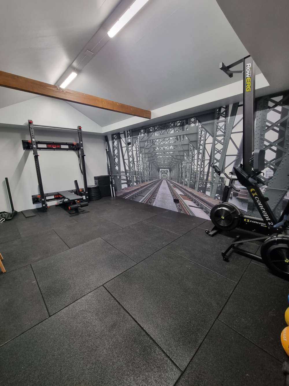 Monumentale spoorbrug De Hef in Rotterdam   