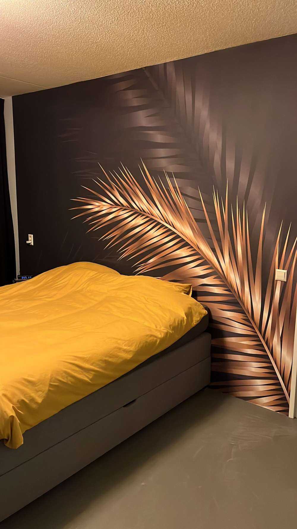 Sierlijke palmbladeren