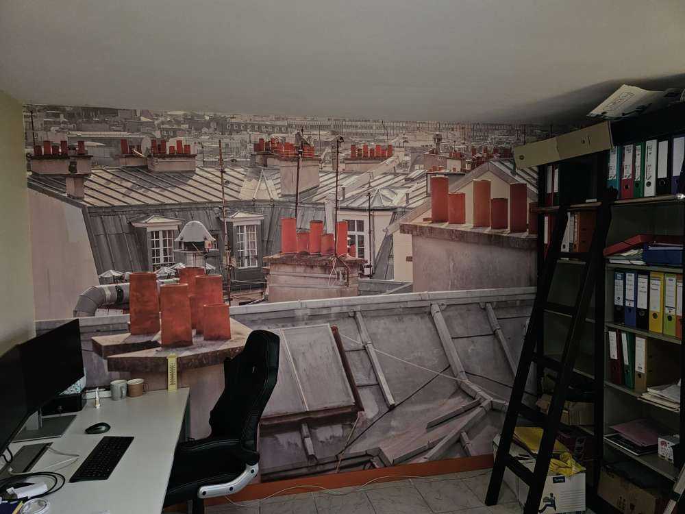 Eiffeltoren vanaf Montmartre