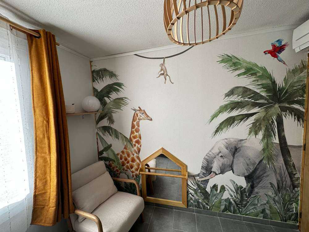 Kleurrijke jungle dieren