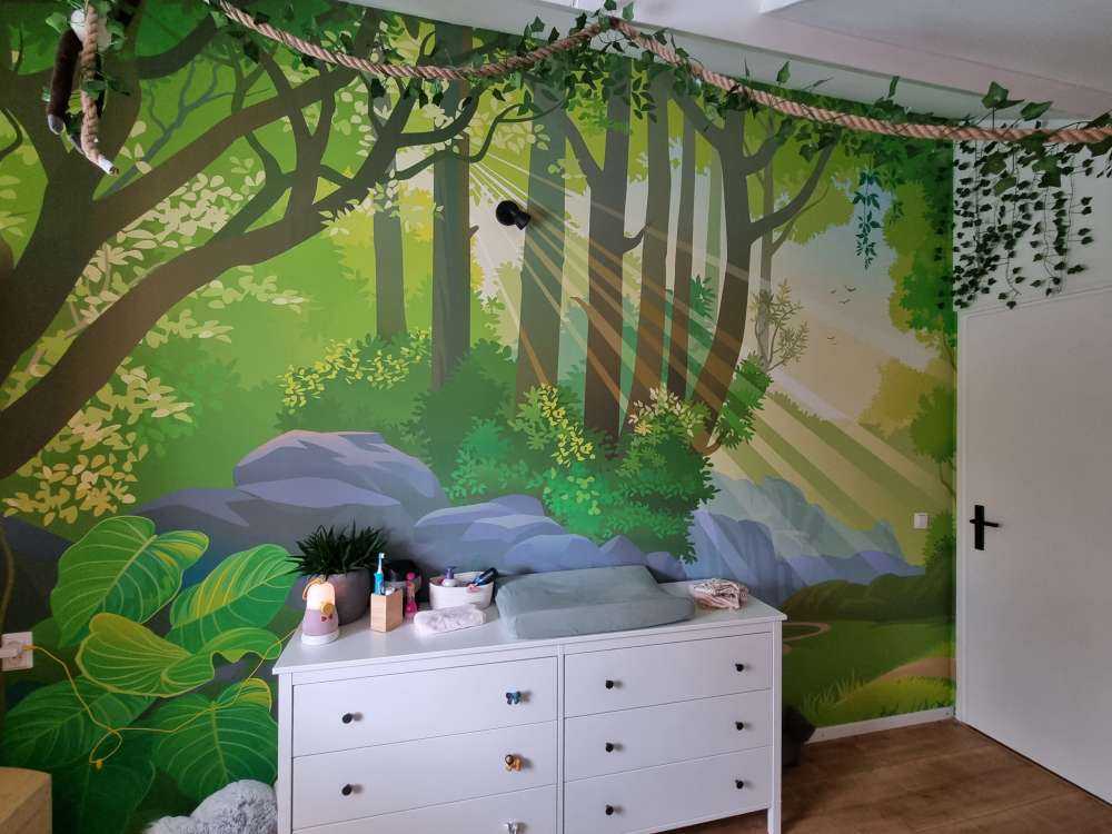 Zonlicht in de jungle