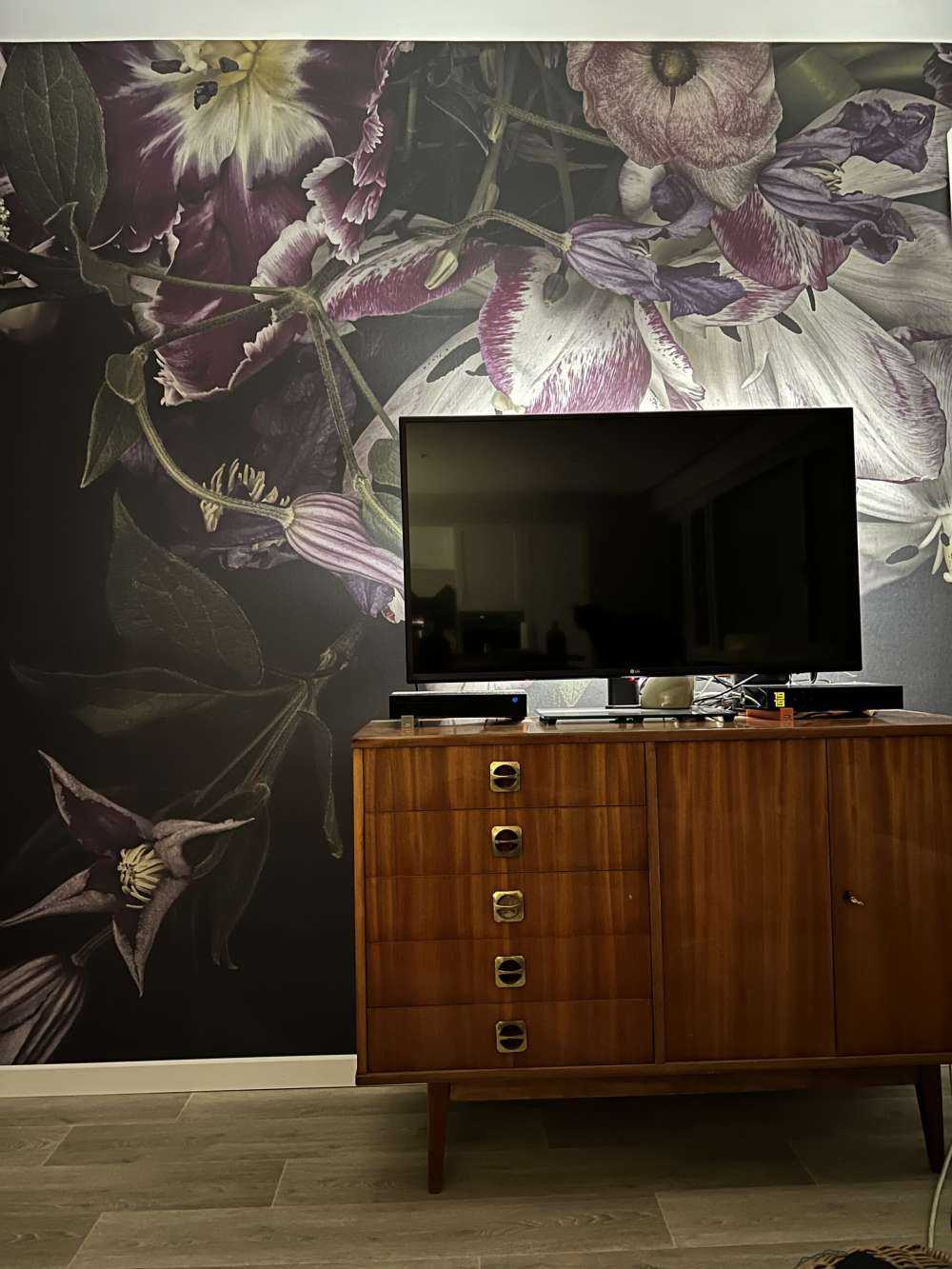Bloemen muur