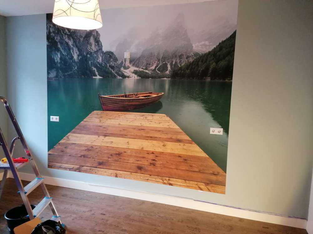 Bootje aan de steiger