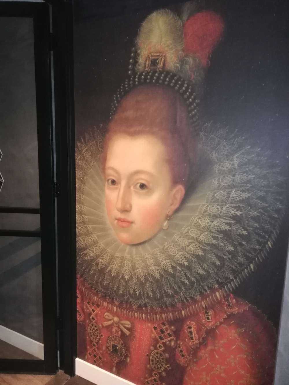 Portret van Margaretha van Oostenrijk