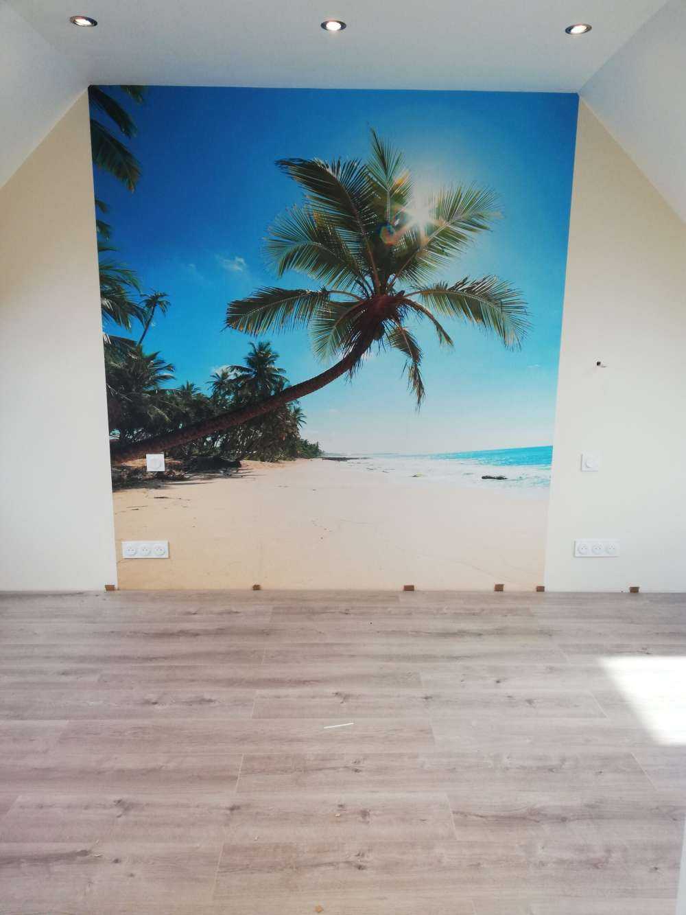 Grote palmboom