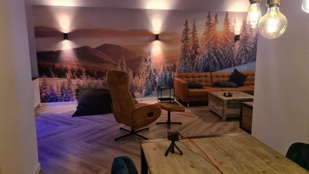 Winterochtend in de bergen