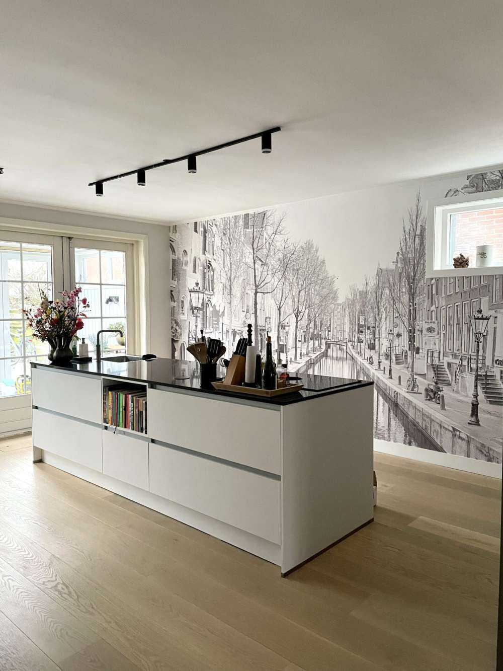 Amsterdam in zwart wit