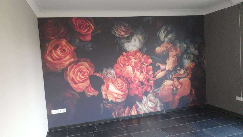 Vintage boeket rozen