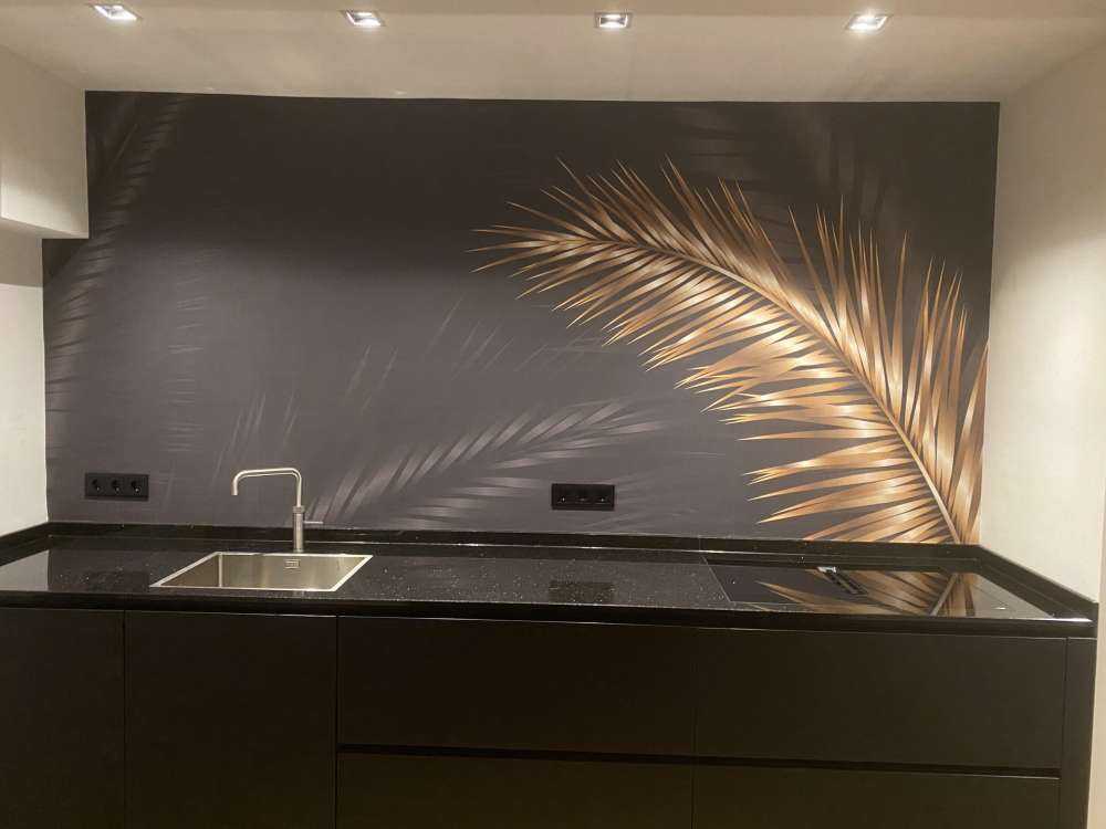 Sierlijke palmbladeren