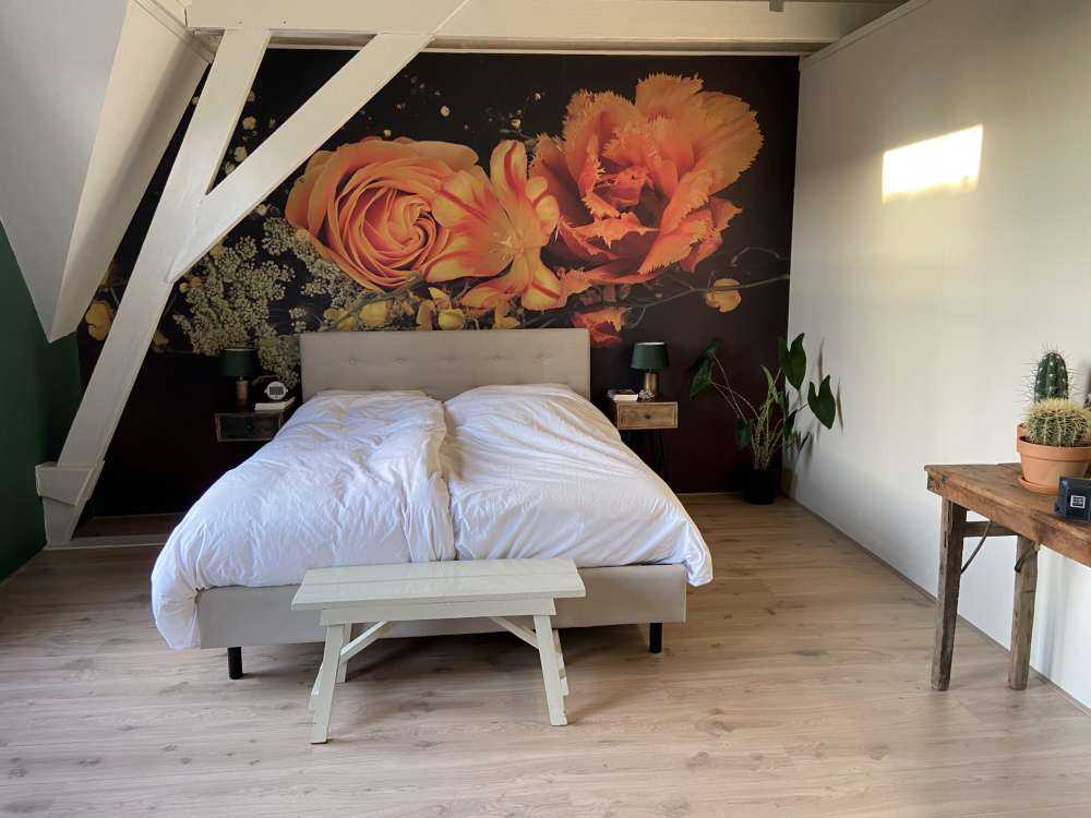 Samengestelde bloemen slinger