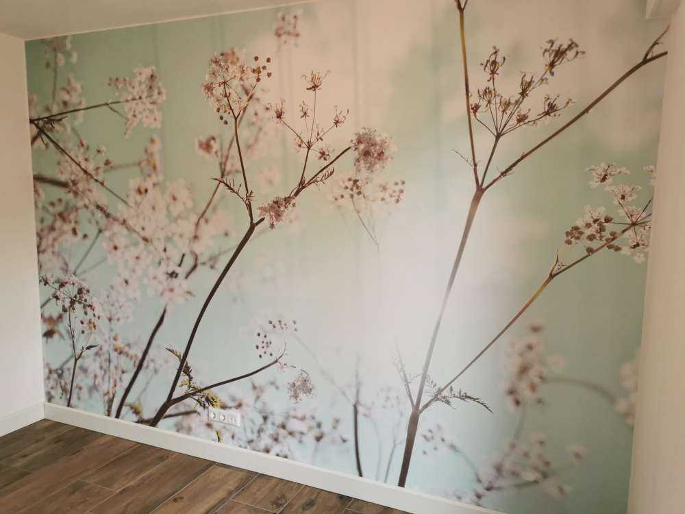 Amandelbloesem in de zon