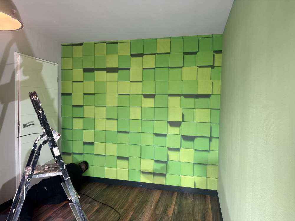 3D Minecraft blokken van gras