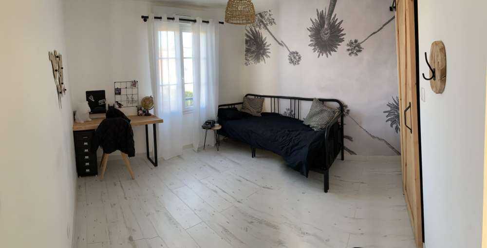 Onderaanzicht van palmbomen