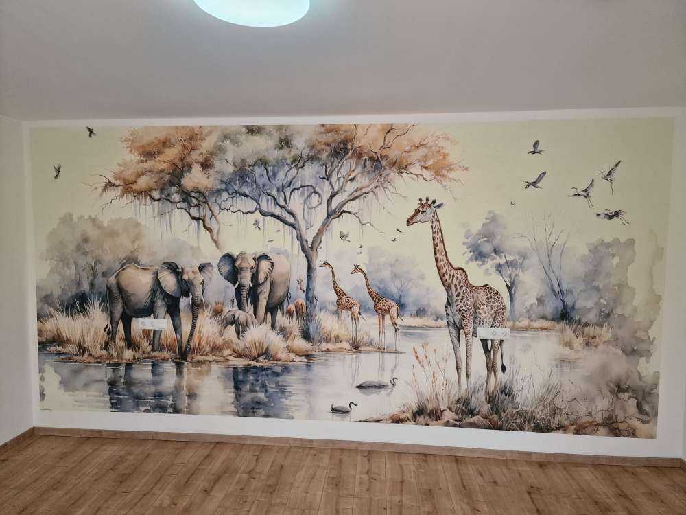 Afrikaanse tropische jungle