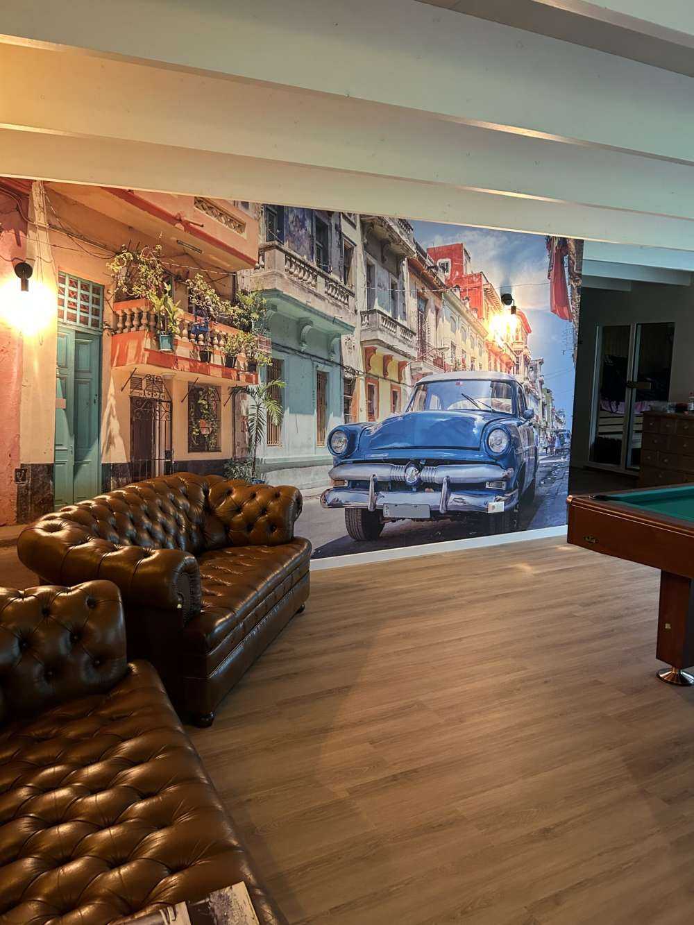 Klassiek auto in cuba