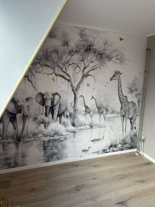 Afrikaanse tropische jungle