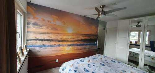 Kalmerende zee