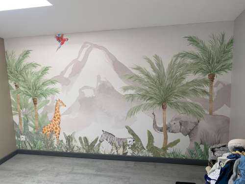 Dieren in een jungle