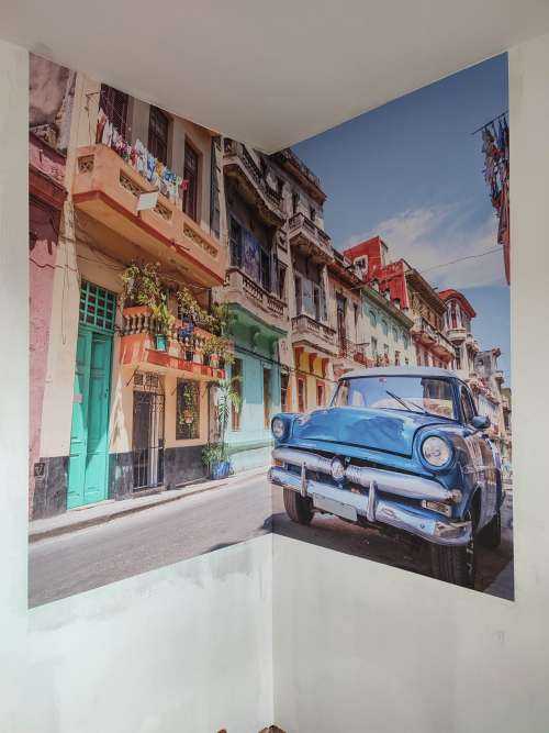 Klassiek auto in cuba