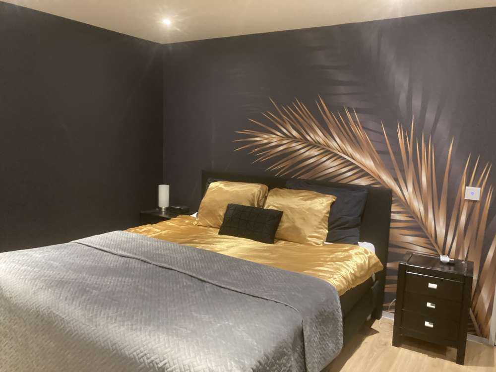 Sierlijke palmbladeren