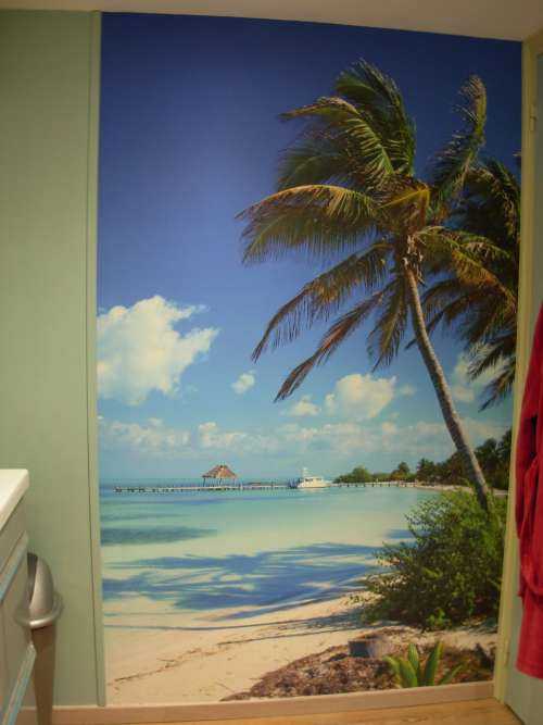 Helderblauwe oceaan