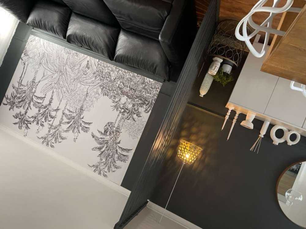 Getekende jungle in zwart-wit