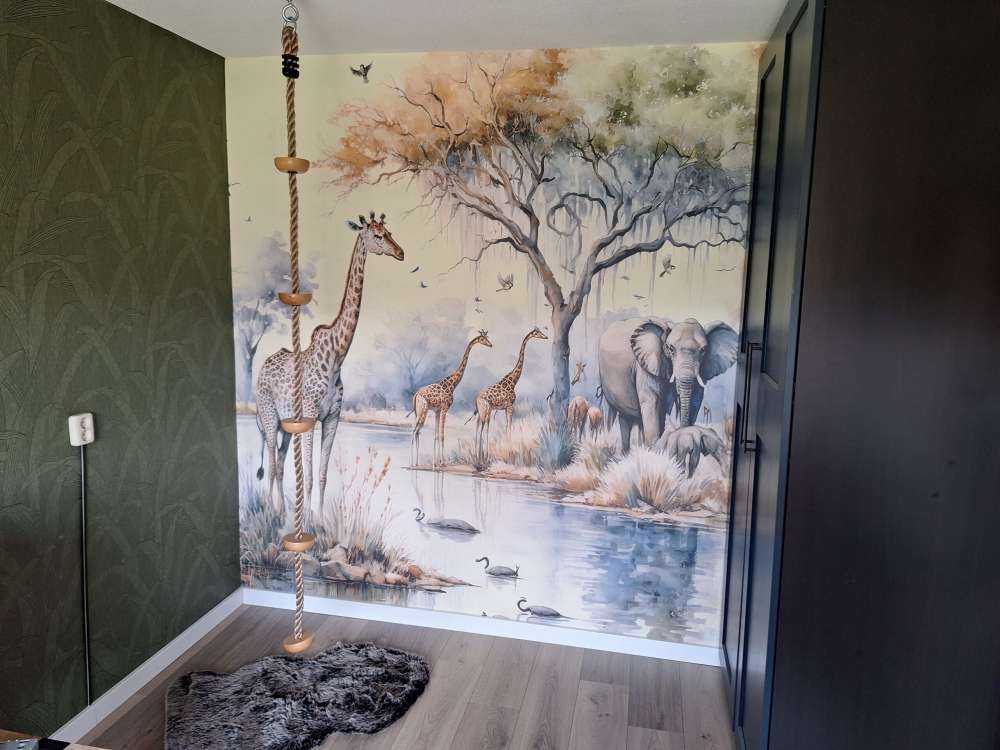 Afrikaanse tropische jungle